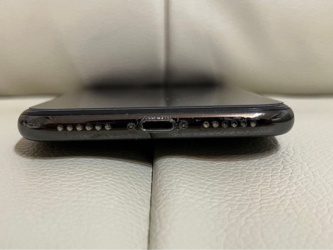 Apple iPhone X 256GB ブラック　　スペースグレイ　黒　中古