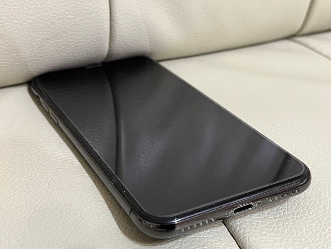 Apple iPhone X 256GB ブラック　　スペースグレイ　黒　中古