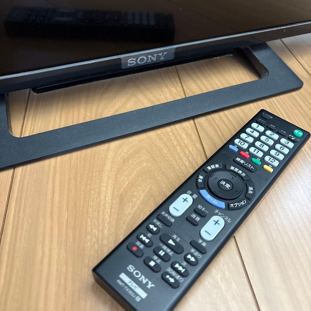SONY 薄型テレビ 本体 リモコン付き