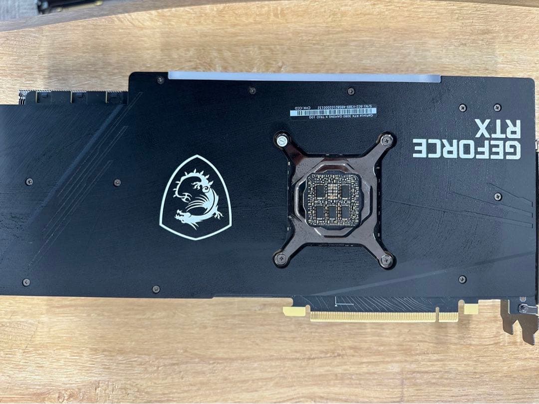 【中古】MSI GeForce RTX 3080 GAM Z TRIO 10G