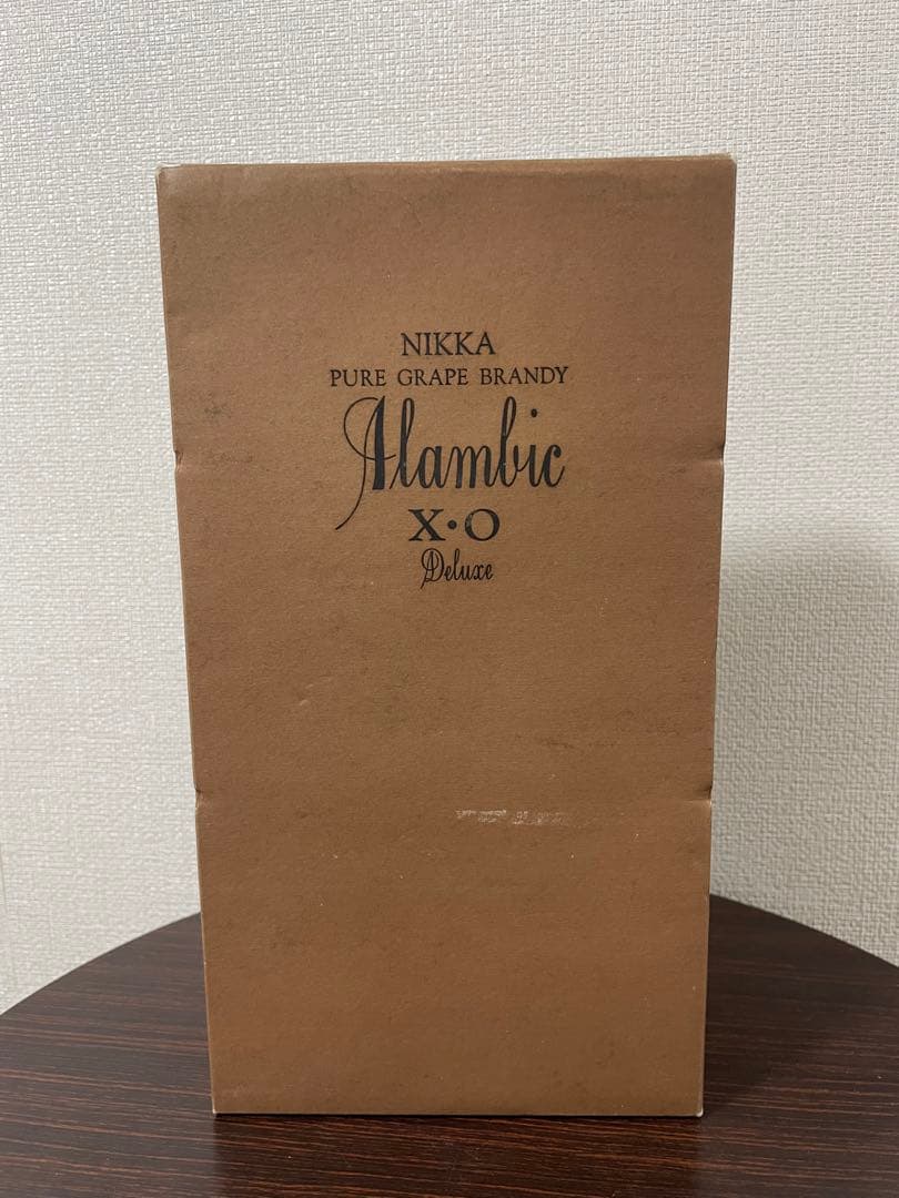 ニッカ　ブランデー　XO Deluxe アランピック　終売品　古酒