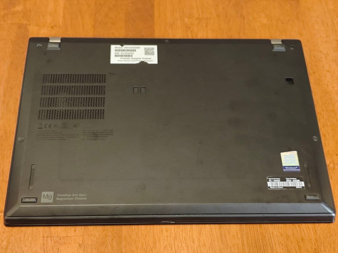 Windowsノート本体 Lenovo ThinkPad X13 Gen1 Ryzen5 1TB 32GB