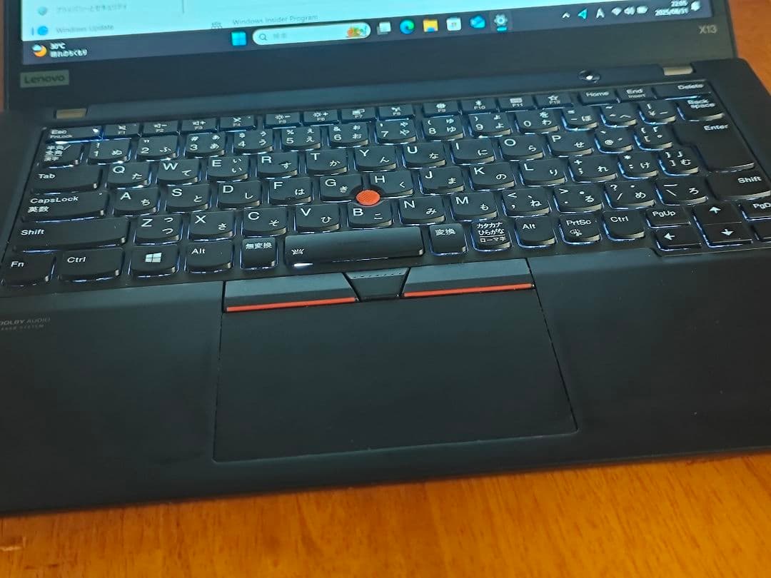 Windowsノート本体 Lenovo ThinkPad X13 Gen1 Ryzen5 1TB 32GB