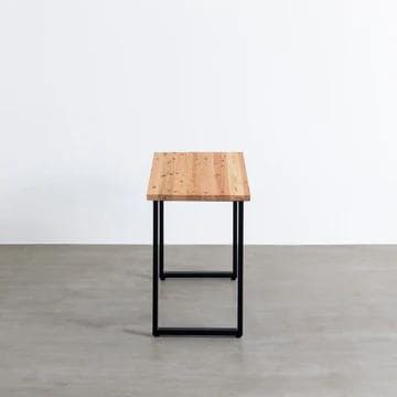 KANADEMONO 無垢杉×Black Steel 120×60 cm
