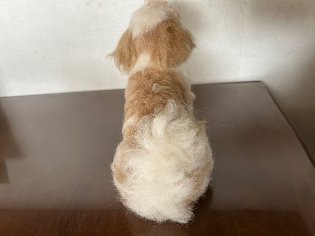 羊毛フェルト　シーズー犬