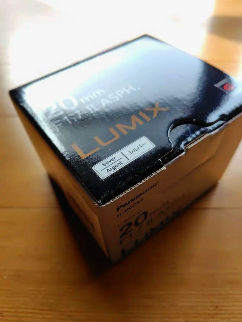 Panasonic 20mm F1.7 II ASPH. レンズ 　付属品完備