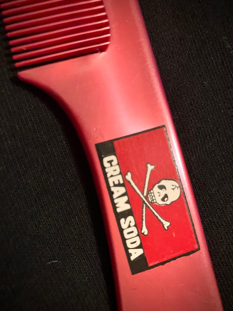 当時 財布 初期 クリームソーダ 櫛 バックル ポマード 80 コーム クシ