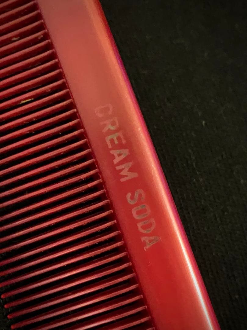 当時 財布 初期 クリームソーダ 櫛 バックル ポマード 80 コーム クシ