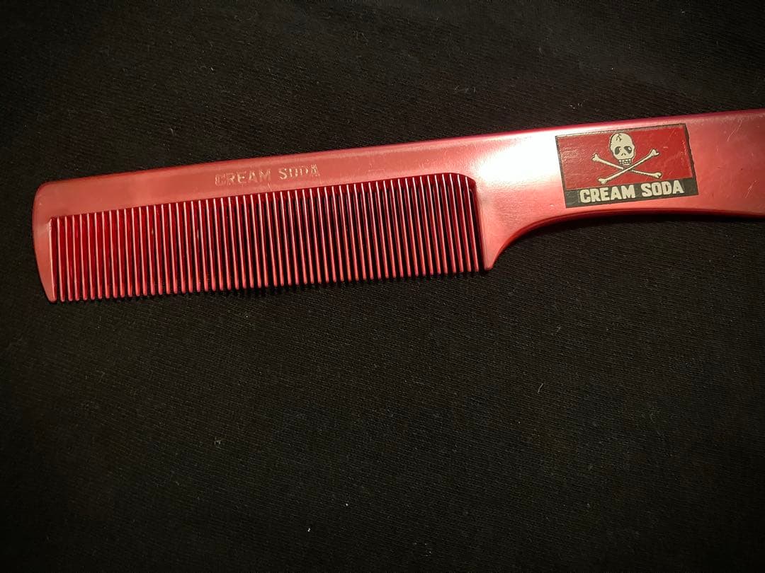 当時 財布 初期 クリームソーダ 櫛 バックル ポマード 80 コーム クシ