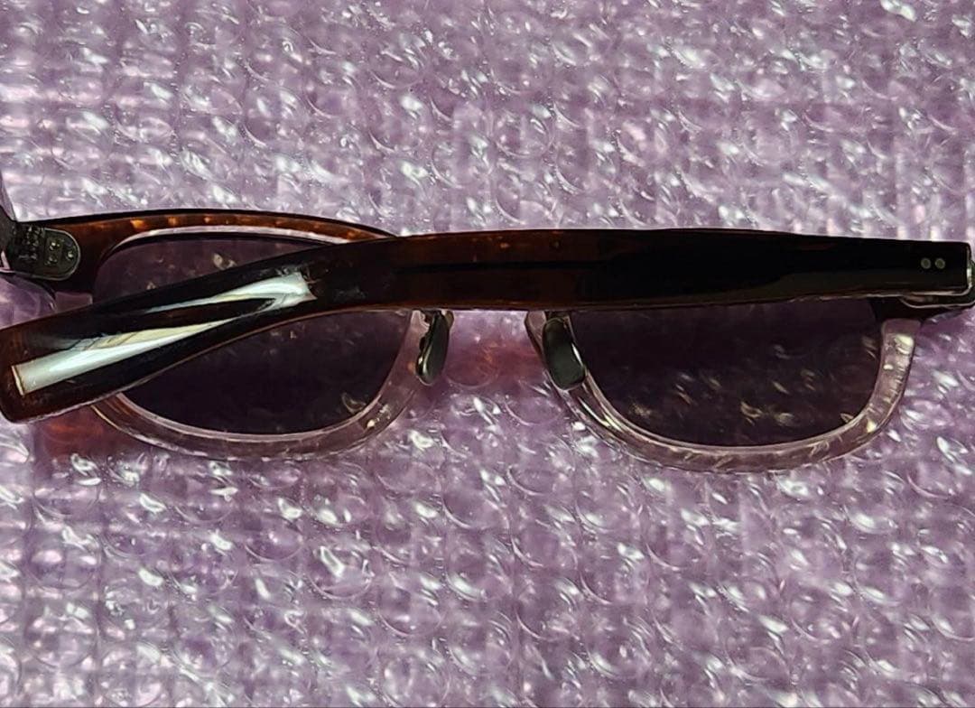 EYEVAN7285 351 c.353　GREY RED MIRROR付き