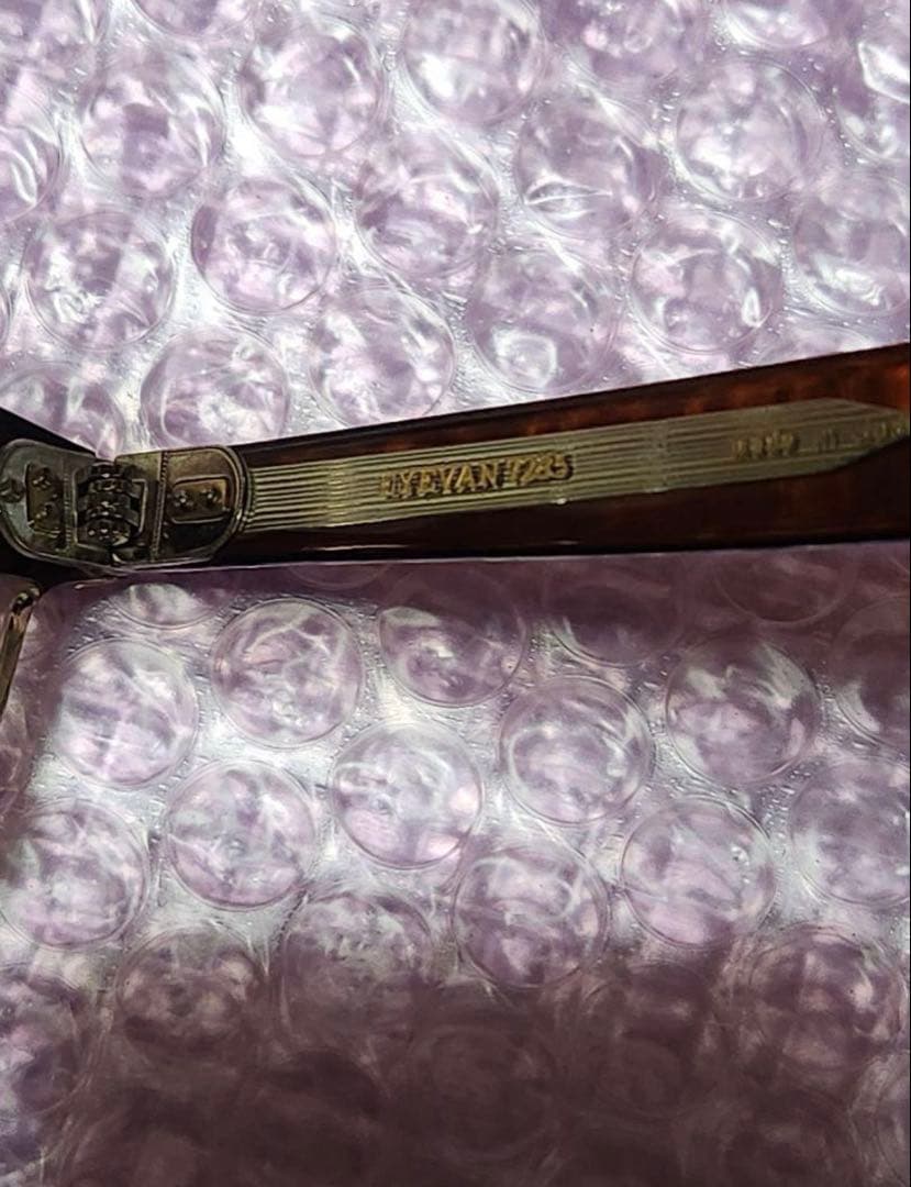 EYEVAN7285 351 c.353　GREY RED MIRROR付き