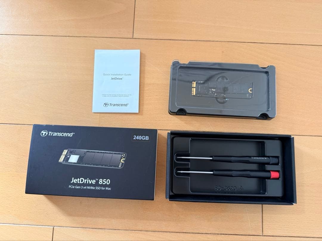 内蔵型SSD Transcend JetDrive 850 240GB SSD