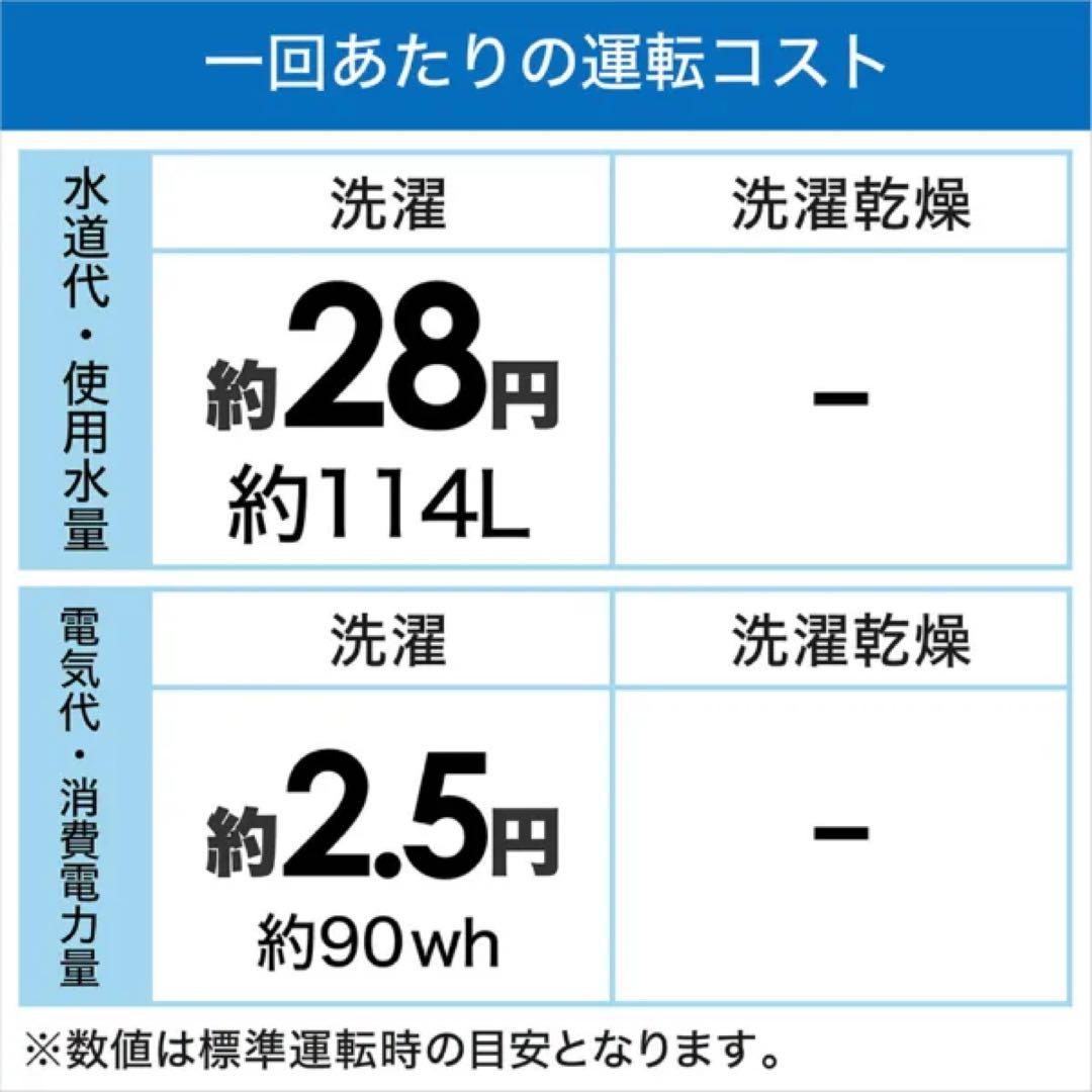 新品同様⭐︎Panasonic 縦型洗濯機 5.0kg 2023年製