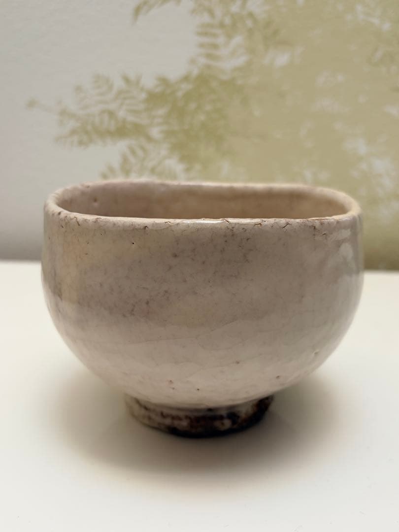 抹茶茶碗 抹茶椀 萩焼 永久勝斎 造　茶道具　桐箱付き 裏千家 表千家