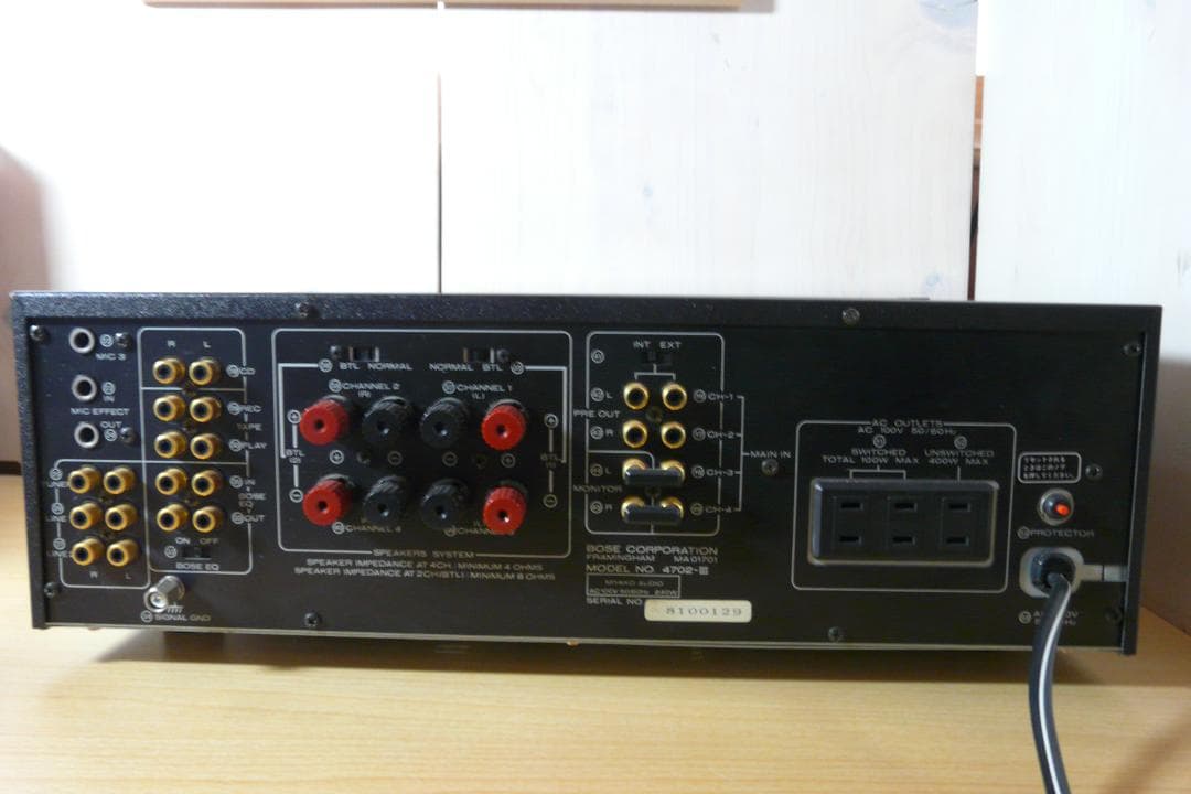 BOSE プリメインアンプ◆4702-Ⅲ◆