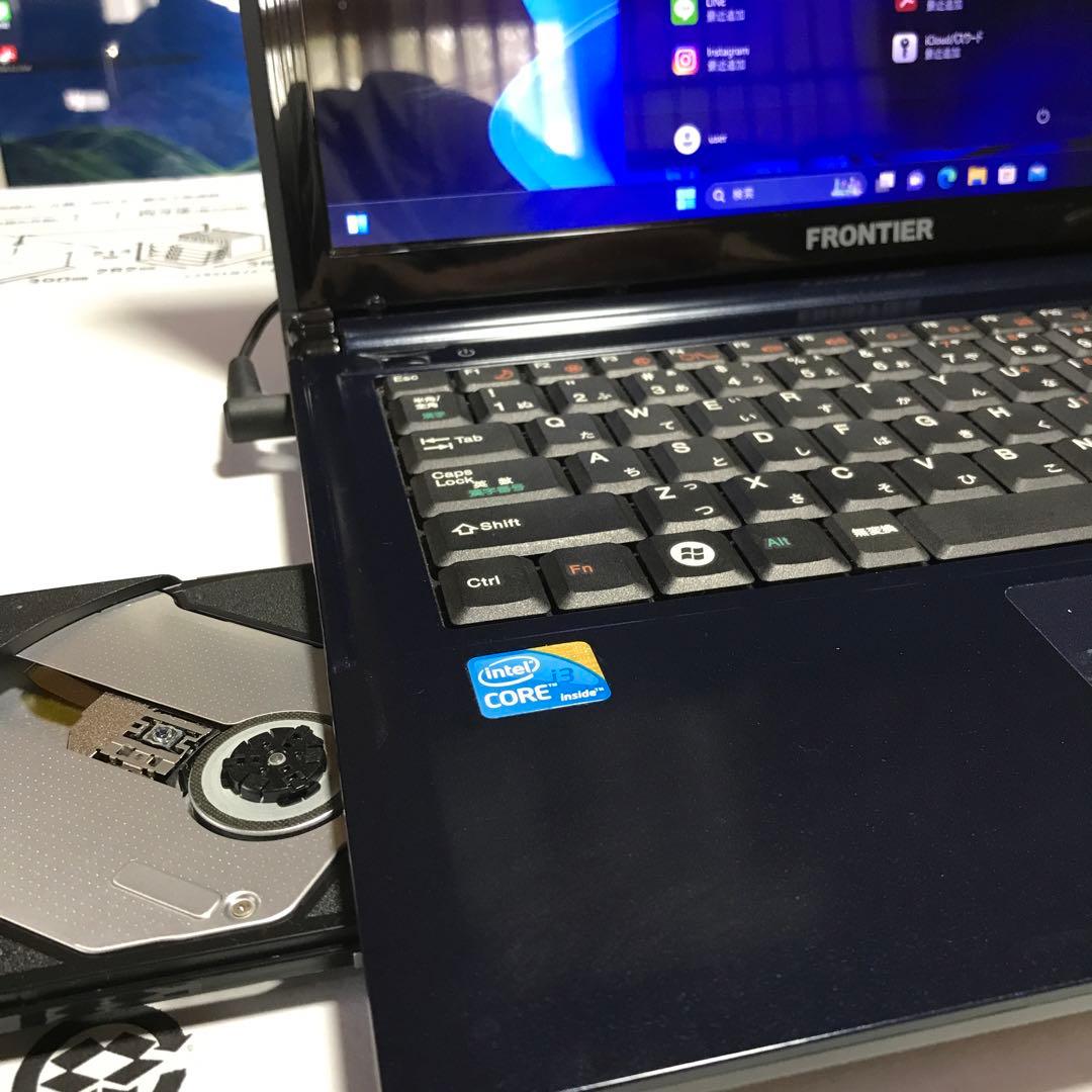 F R O N T I E R Windows11core i3美品