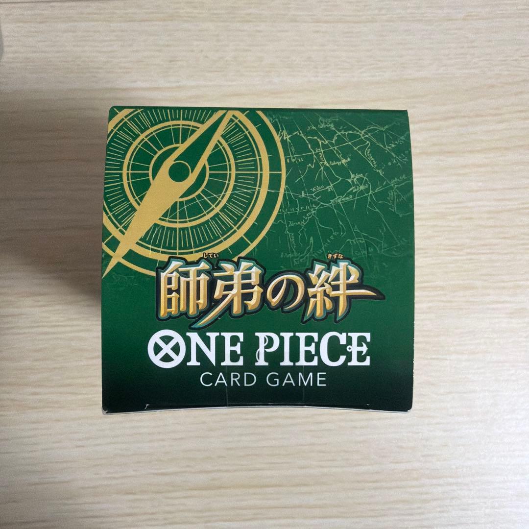 【即日発送】　ONE PIECE カードゲーム BOXテープ付き 師弟の絆