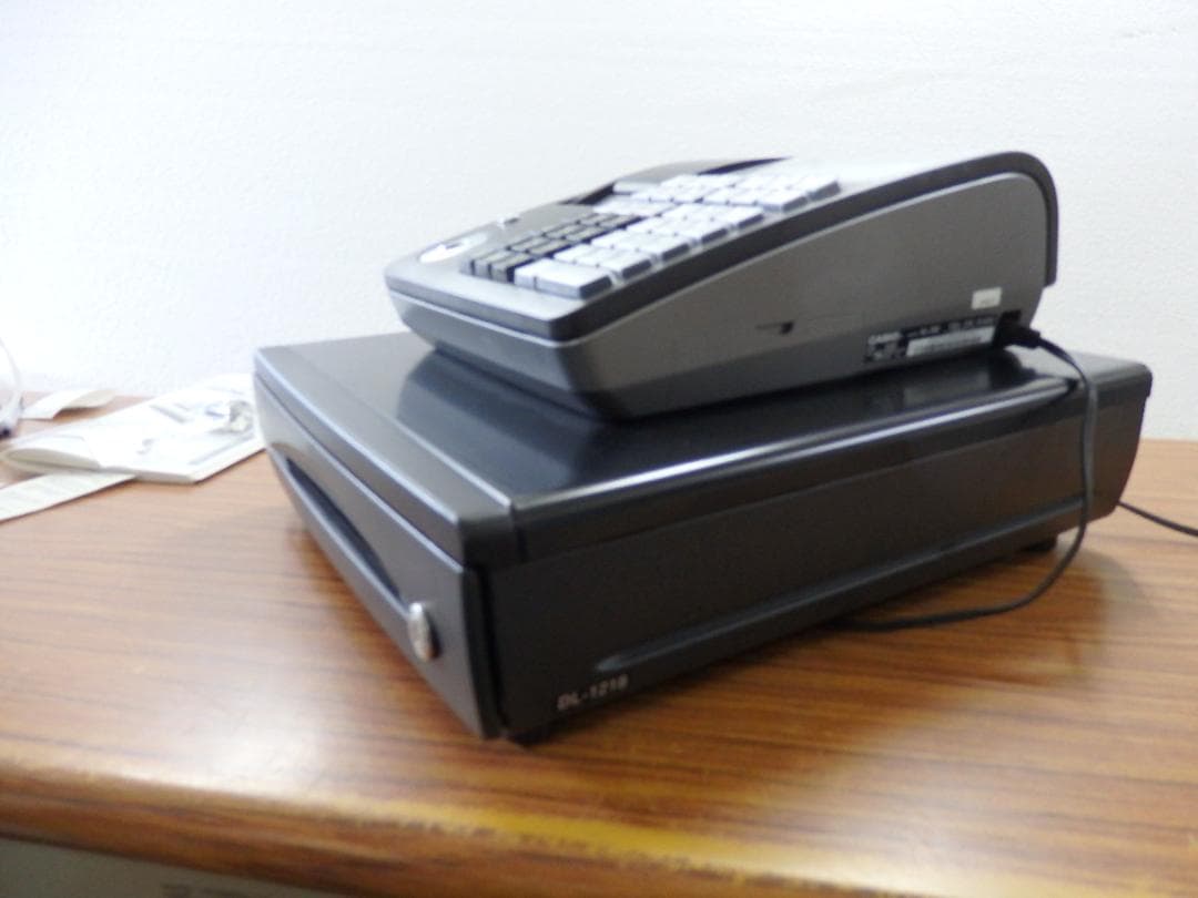 6130 美品 保管品 設定無料 カシオTE-340 NL-300 レジスター
