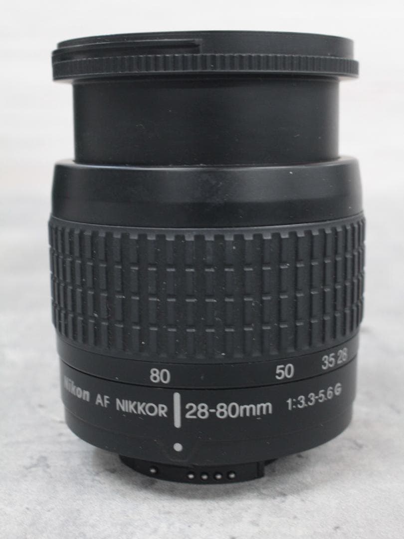 ▲Nikon ニコン 一眼レフ フィルムカメラ F80 レンズ 28-80mm
