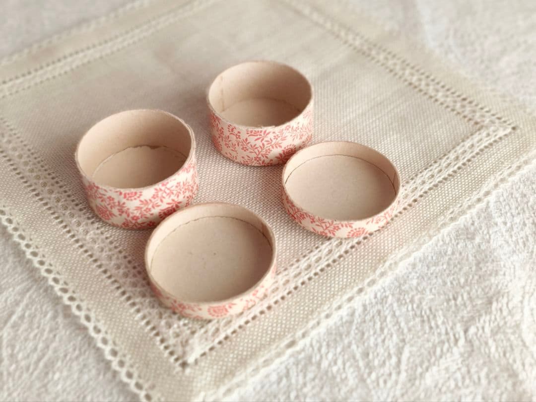 【プップさま】vintage mini box ❀ 小さなラウンド型 ボックス