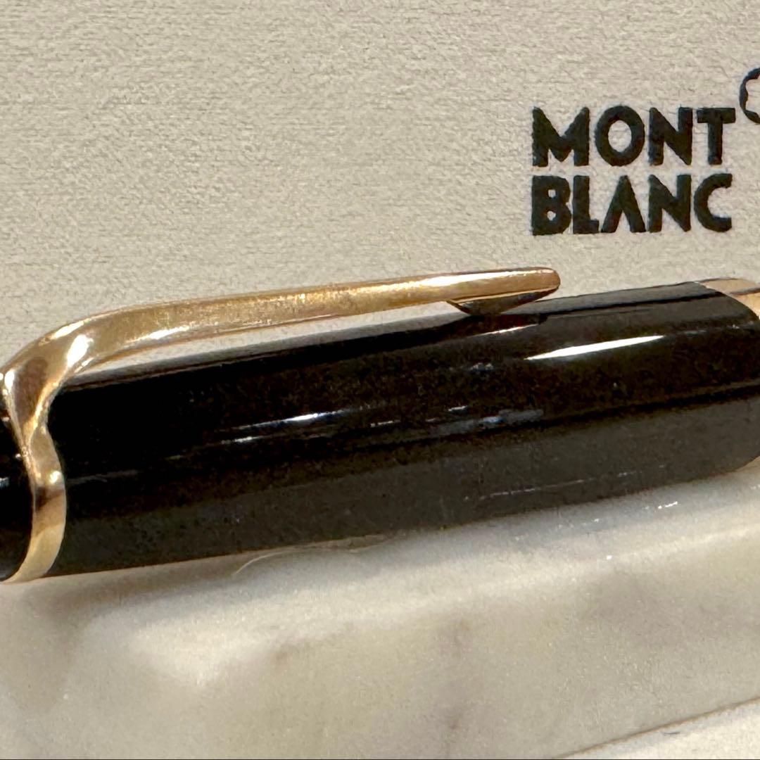 【極美品】モンブラン万年筆 No12 1960s ペン先18c 750 ブラック