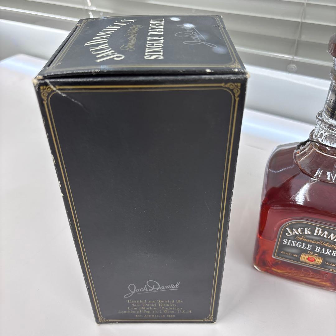 【古酒】JACK DANIEL'S SINGLE BARREL 旧ボトル 箱付き