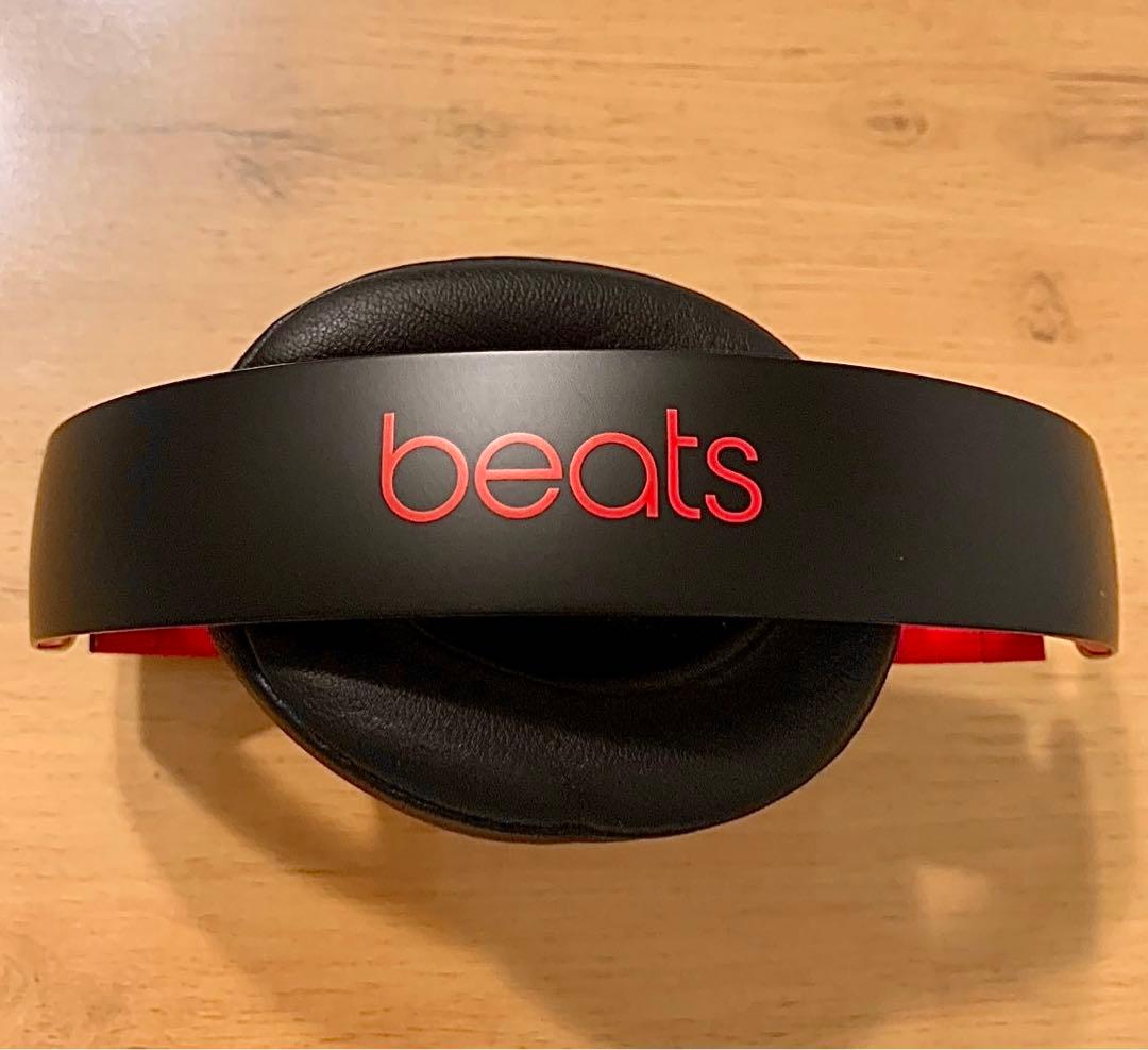 【限定モデル】beats studio 3ワイヤレス ヘッドホン ブラックレッド