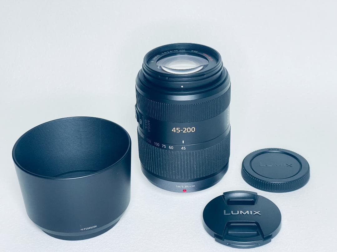 極美品★パナソニック LUMIX G VARIO 45-200mm f4-5.6