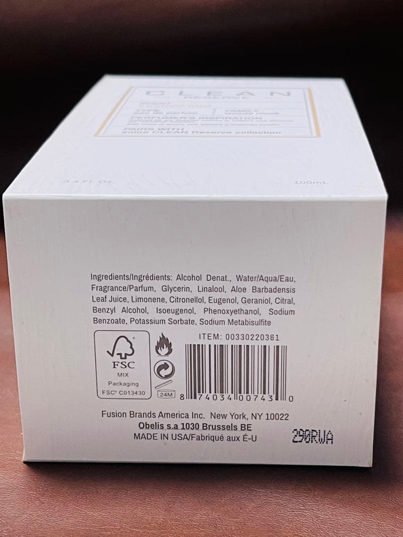 クリーン スエード ウード オー デ パルファム 100ml