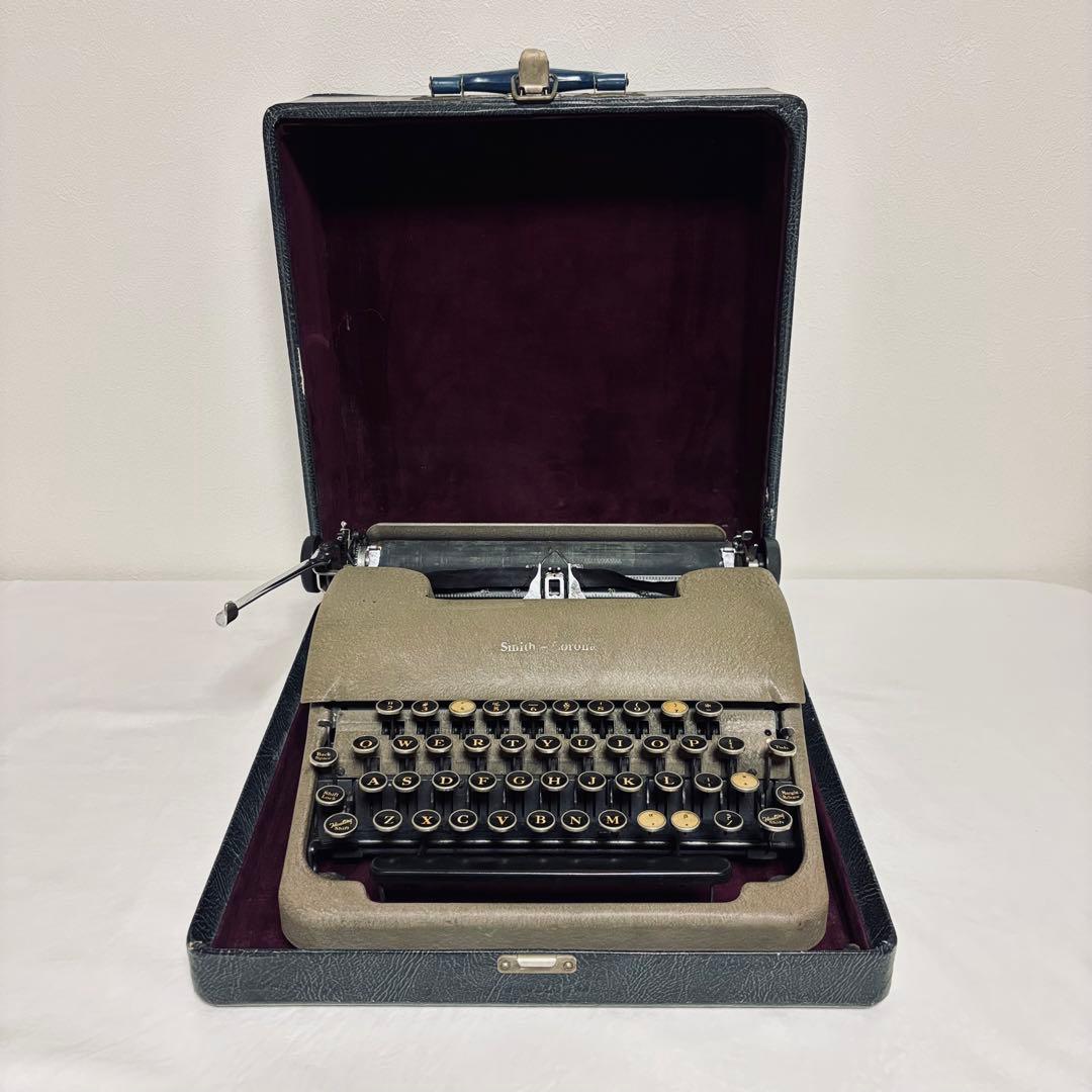 【可動品・箱付】 Smith Corona タイプライター USA スミスコロナ