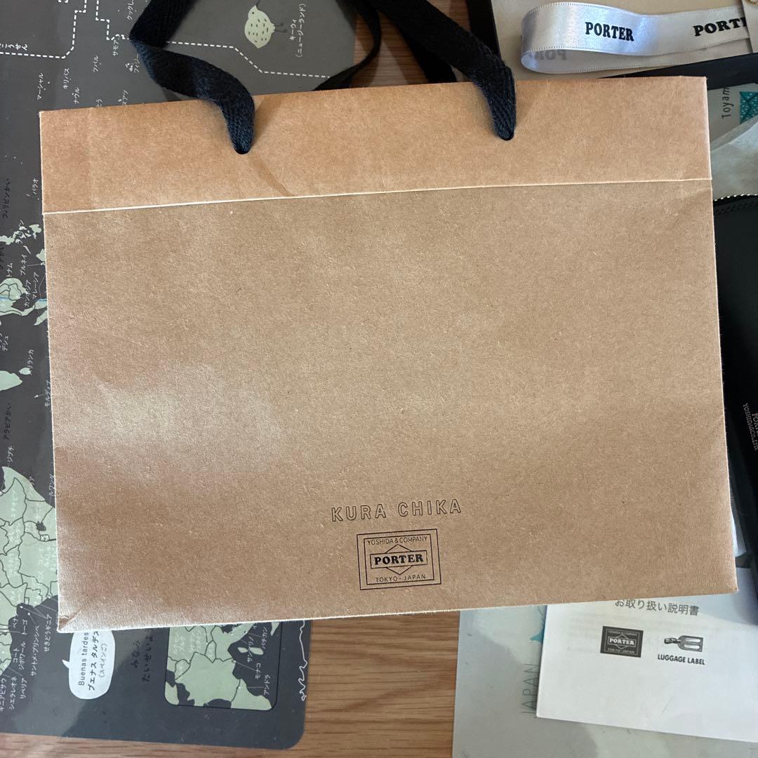 PORTER ポーター カウンター ペンケース　ブラック