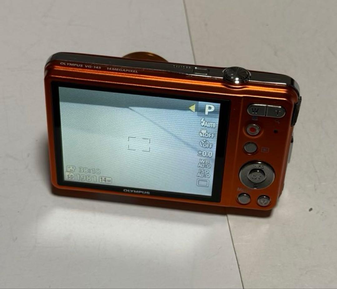 オリンパス OLYMPUS VG-145 オレンジ