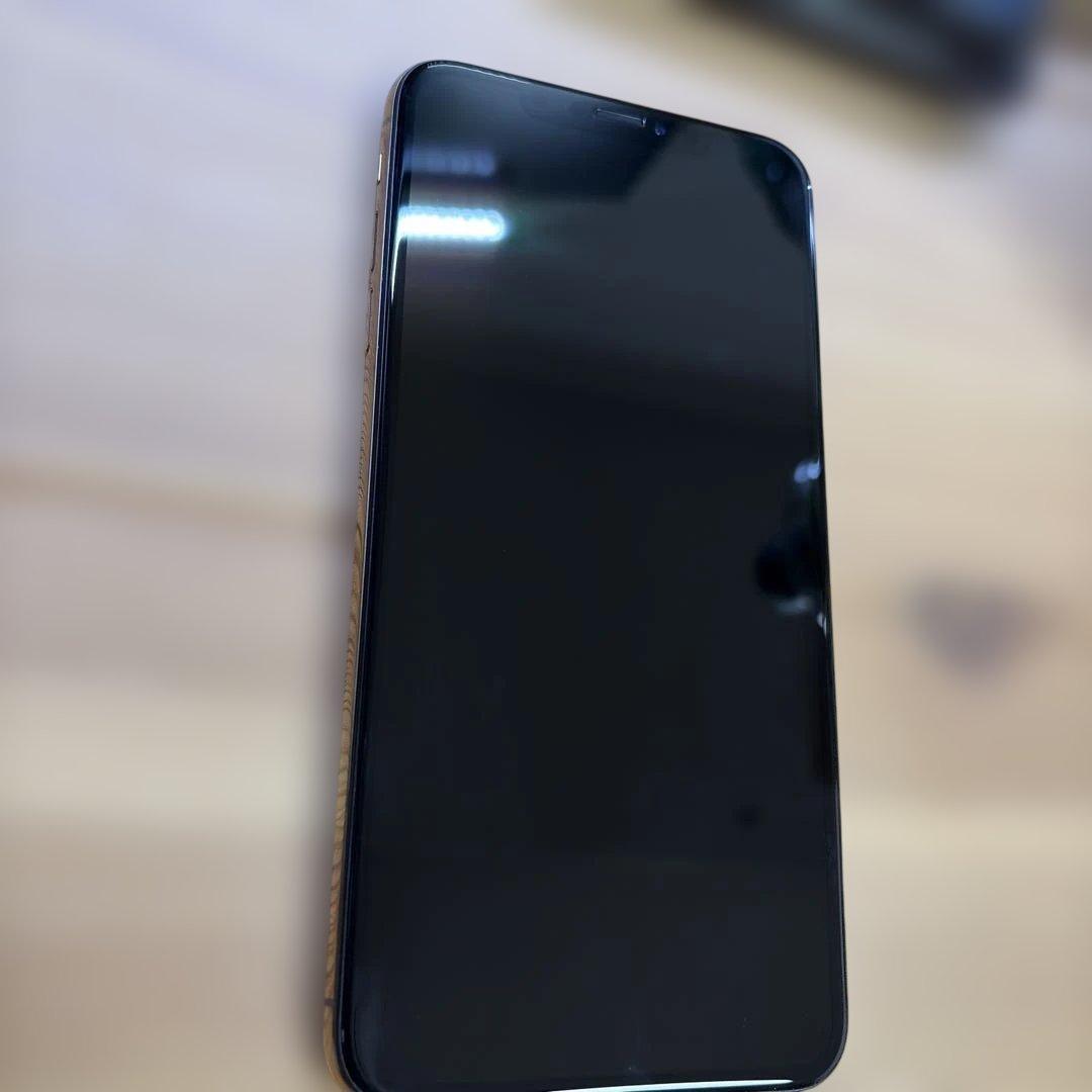 iPhoneXs Max 256GB ゴールド　MT6W2J/A 100%