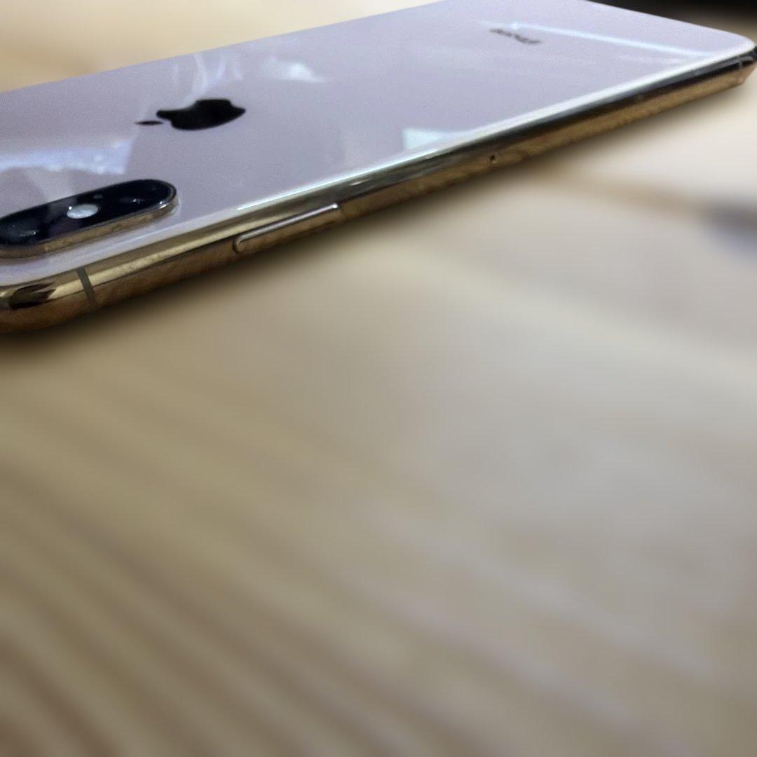 iPhoneXs Max 256GB ゴールド　MT6W2J/A 100%