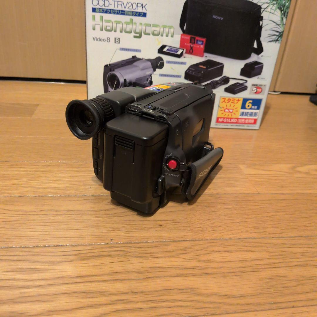 【美品】希少　SONY ソニービデオカメラ　 CCD-TRV20　Video8