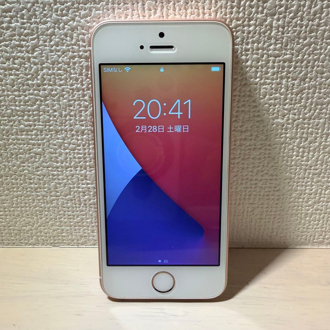 Apple iPhone SE (第一世代) SIMフリー　カバー付き