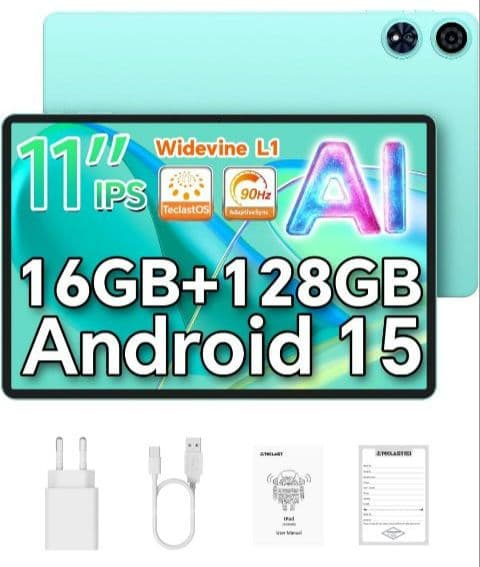 TECLAST P50AI 11インチ Android15 タブレット 中古