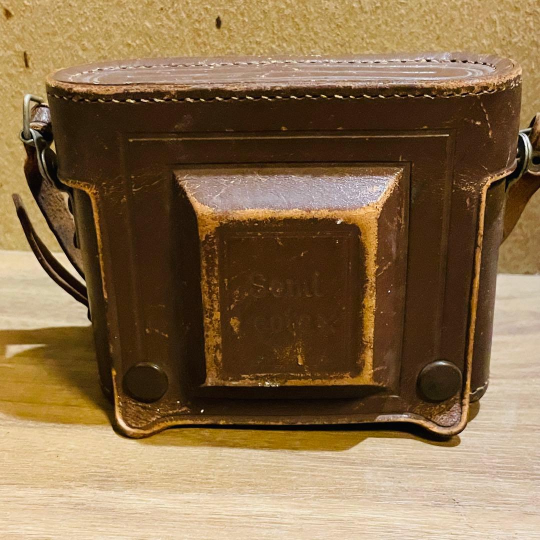 【希少 美品】SEMI-LEOTAX 蛇腹カメラセミ・レオタックス セミ判