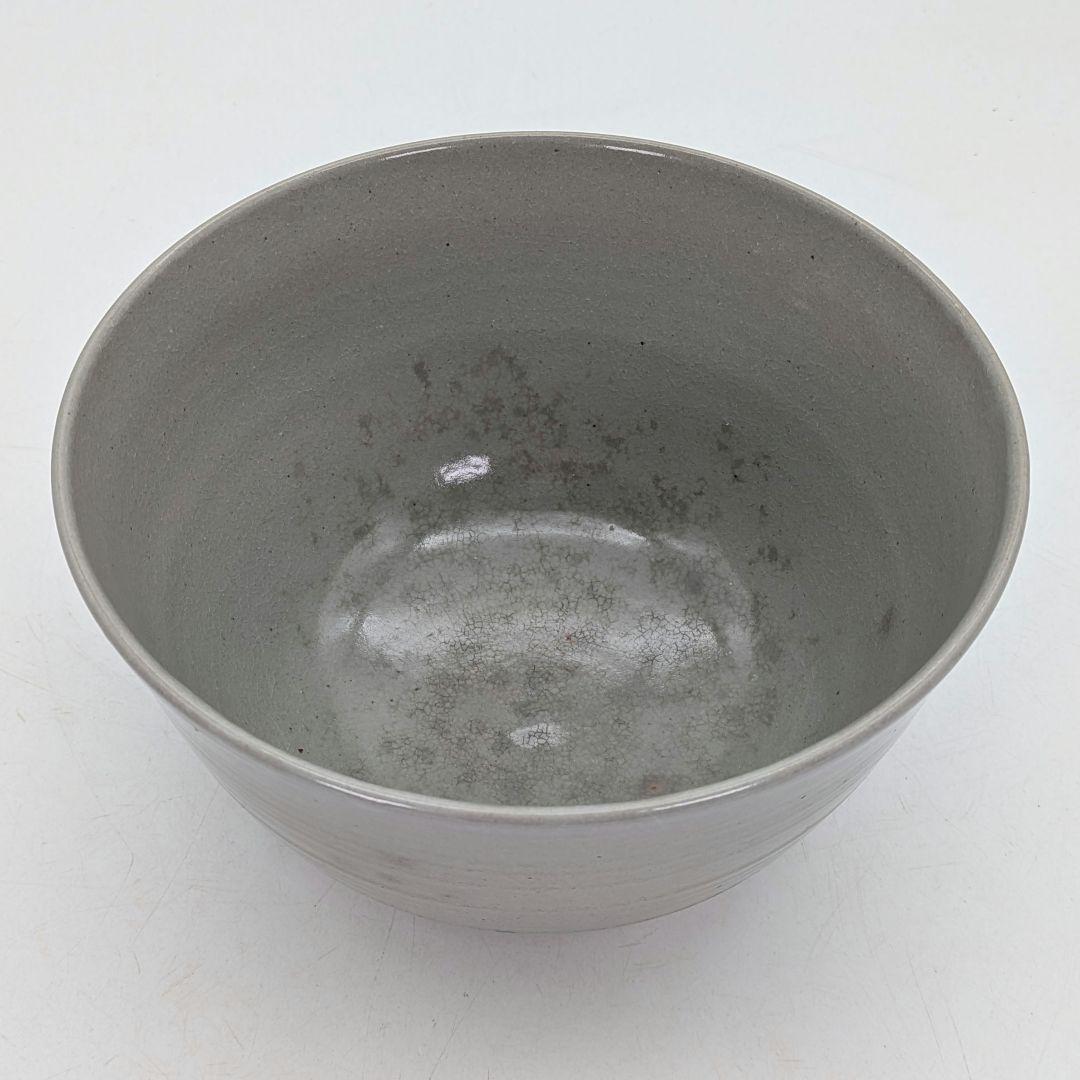 灰釉菓子鉢 京焼 清水焼 菓子器 ボウル 食器 容器 抹茶道具 茶器 陶磁器