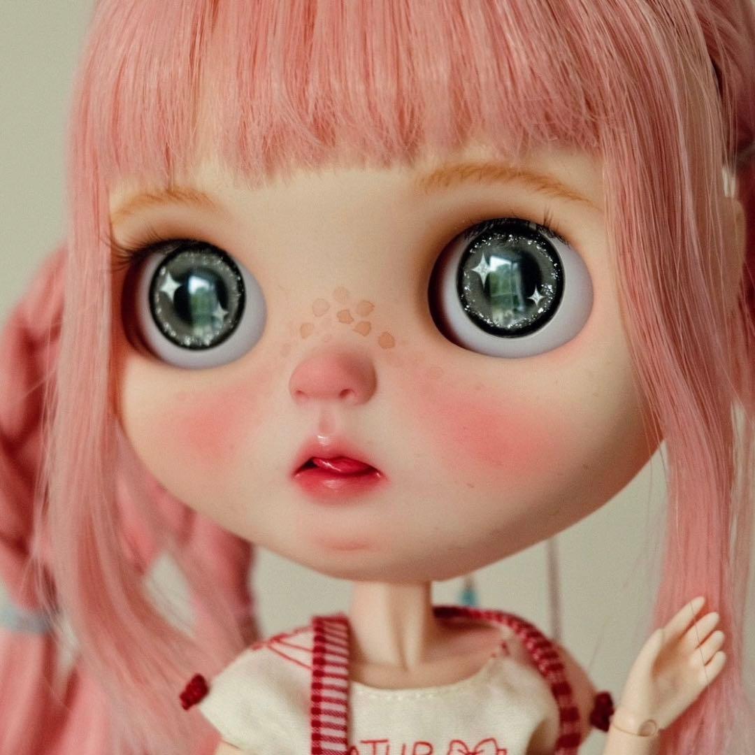 カスタムブライス 人形 かわいい 作家様 悪戯っ子 小夏 幼い フルセット