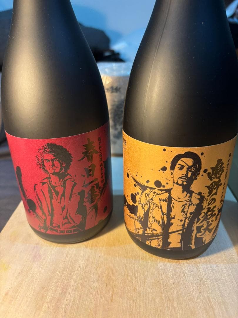 龍が如く賀茂鶴日本酒2本セット真島春日未開封(๑•̀ㅂ•́)