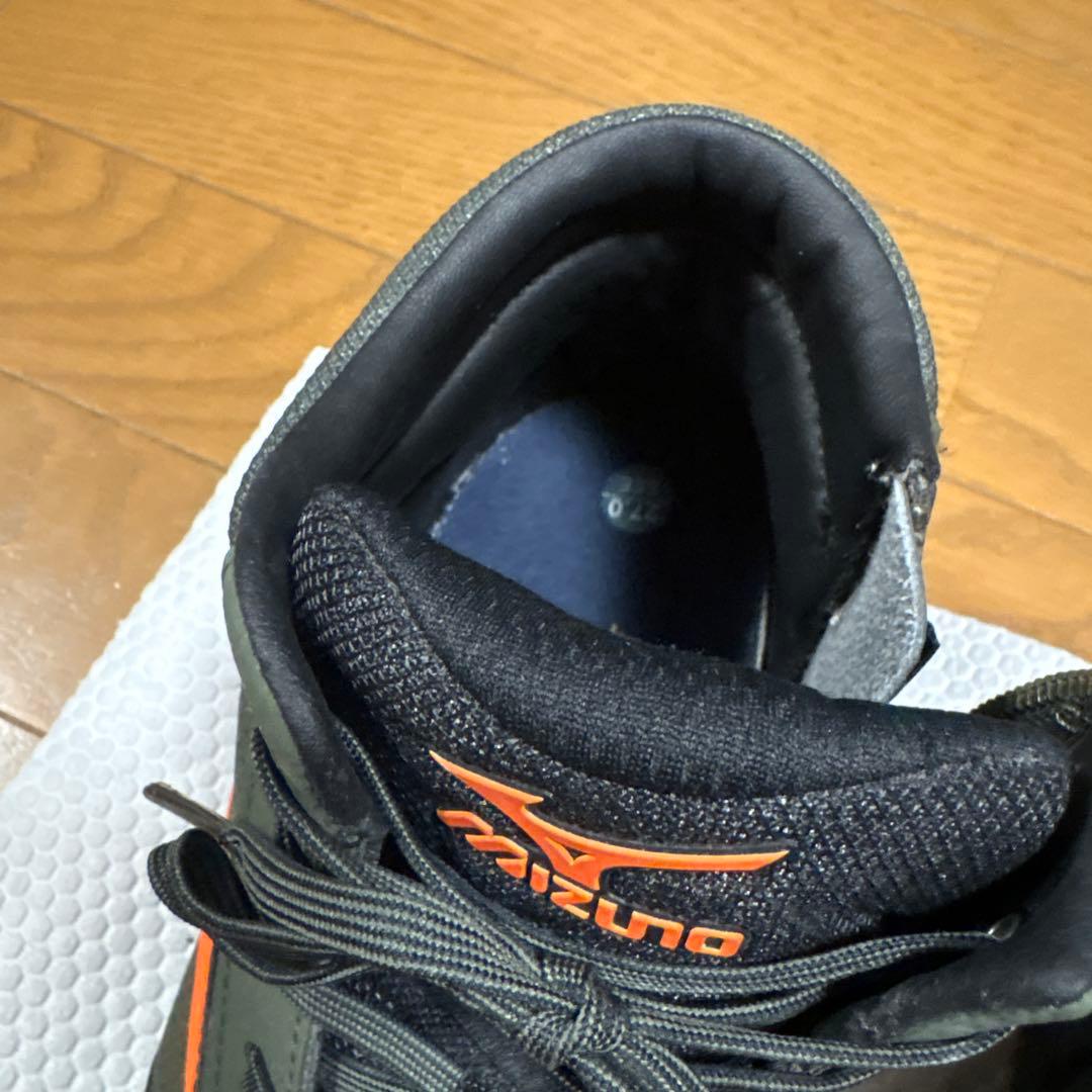 Mizuno ミドルカット安全靴 カーキ27cm