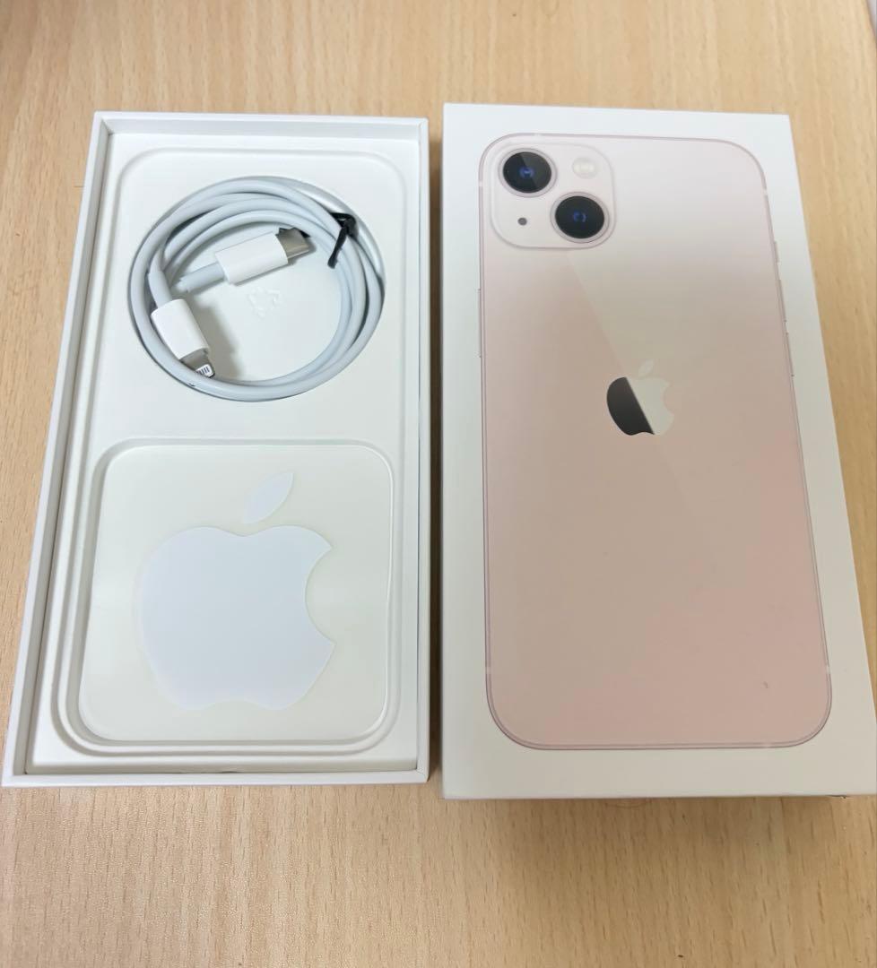 iPhone13 ピンク　本体　128GB バッテリー最大容量71%