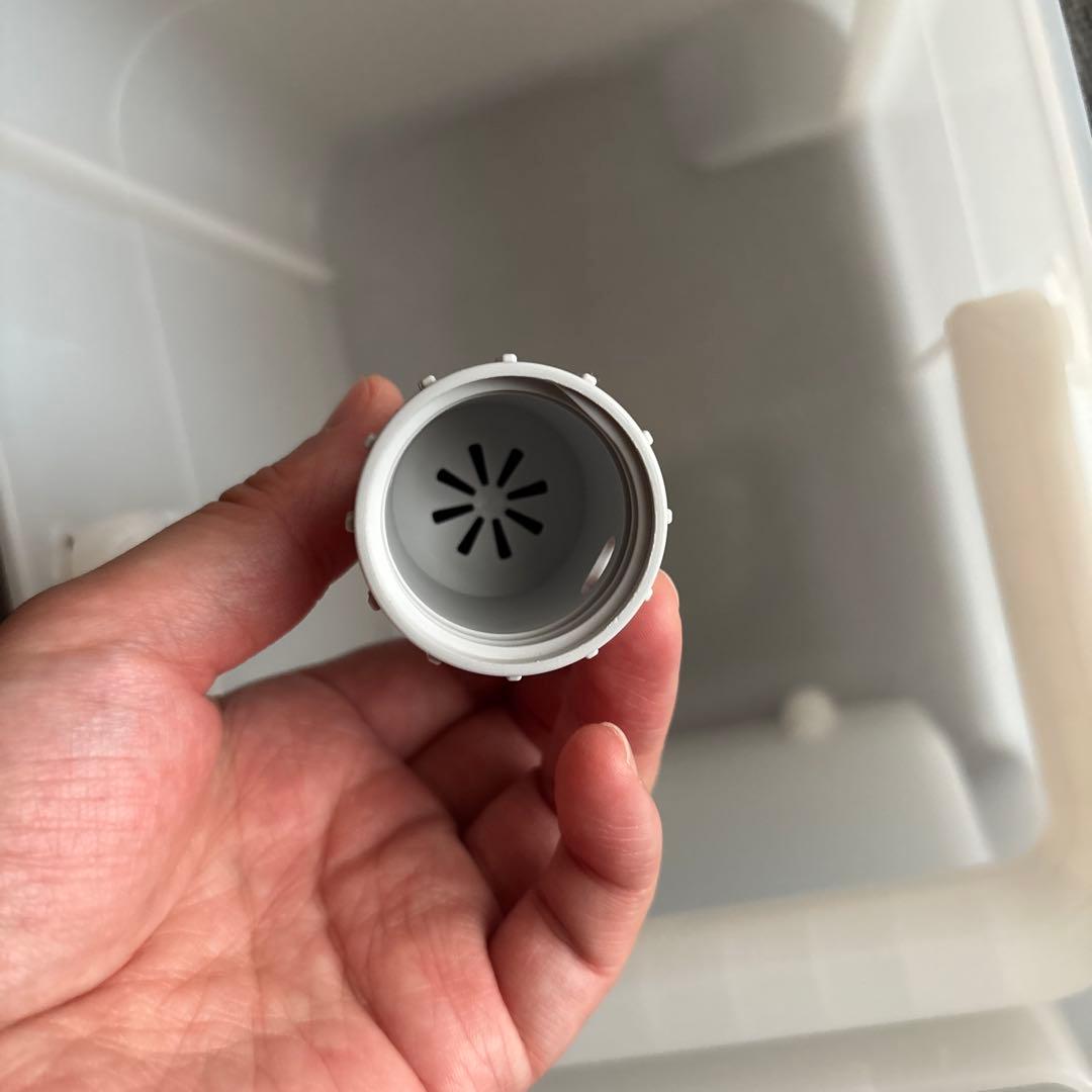SHARP HV-J75-W ホワイト 加熱気化式加湿器 取説あります