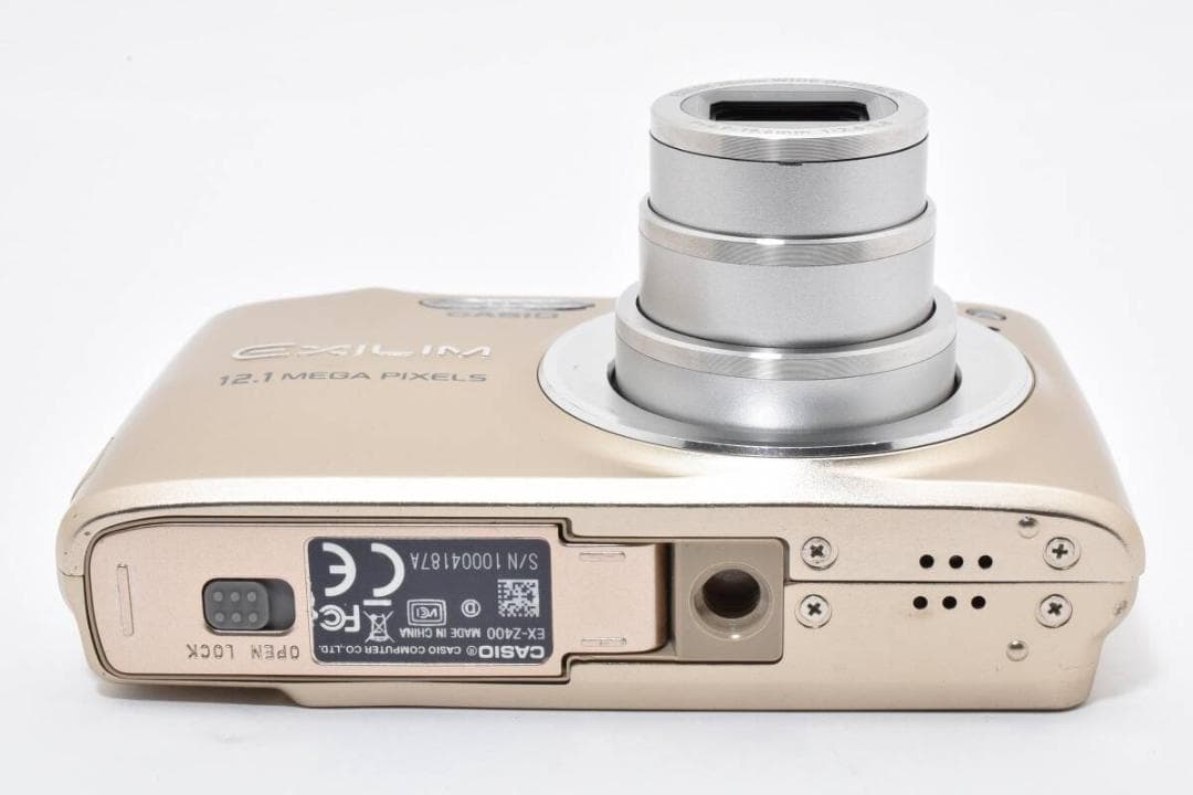 カシオ　CASIO EXILIM EX-Z400 ゴールド ＃A460