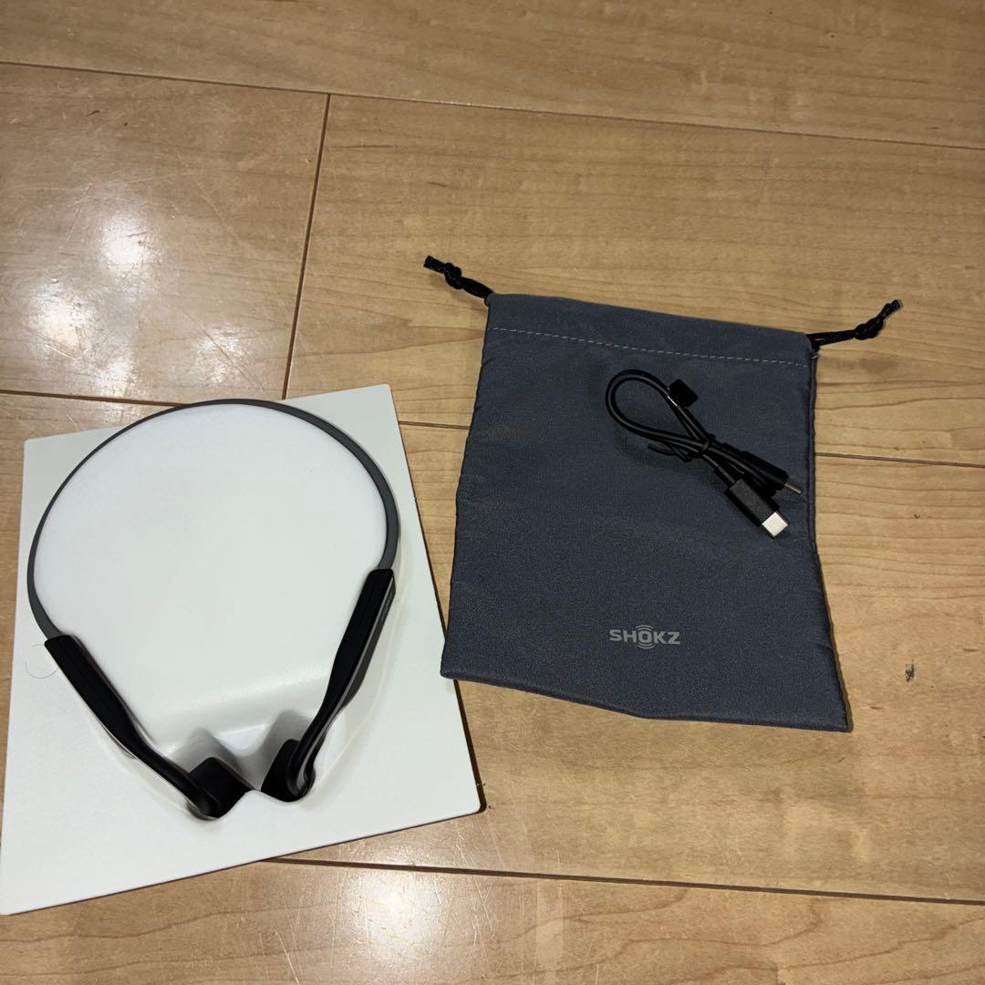 SHOKZ 骨伝導イヤホン グレー　OpenMove　Grey　S661