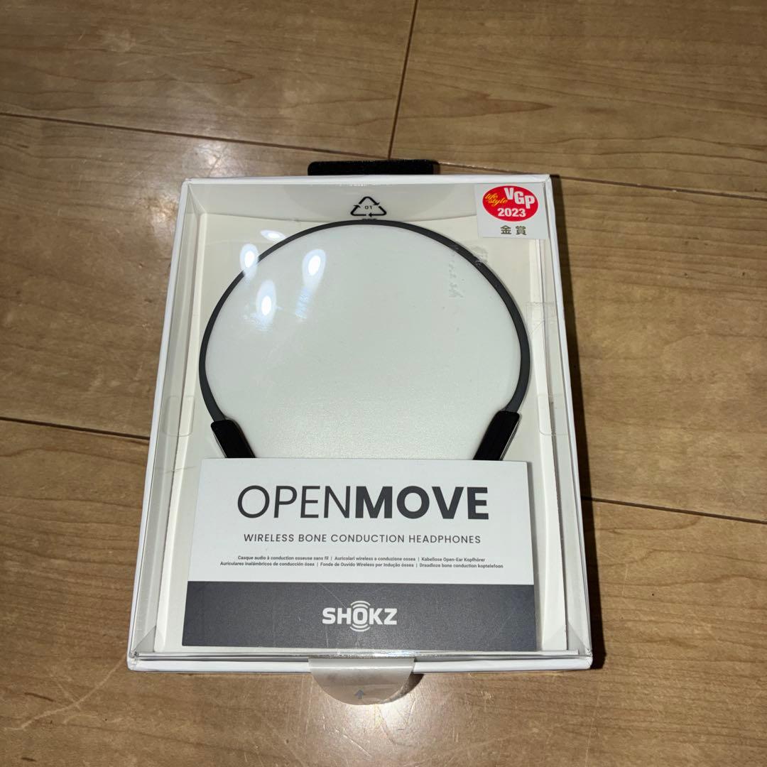 SHOKZ 骨伝導イヤホン グレー　OpenMove　Grey　S661