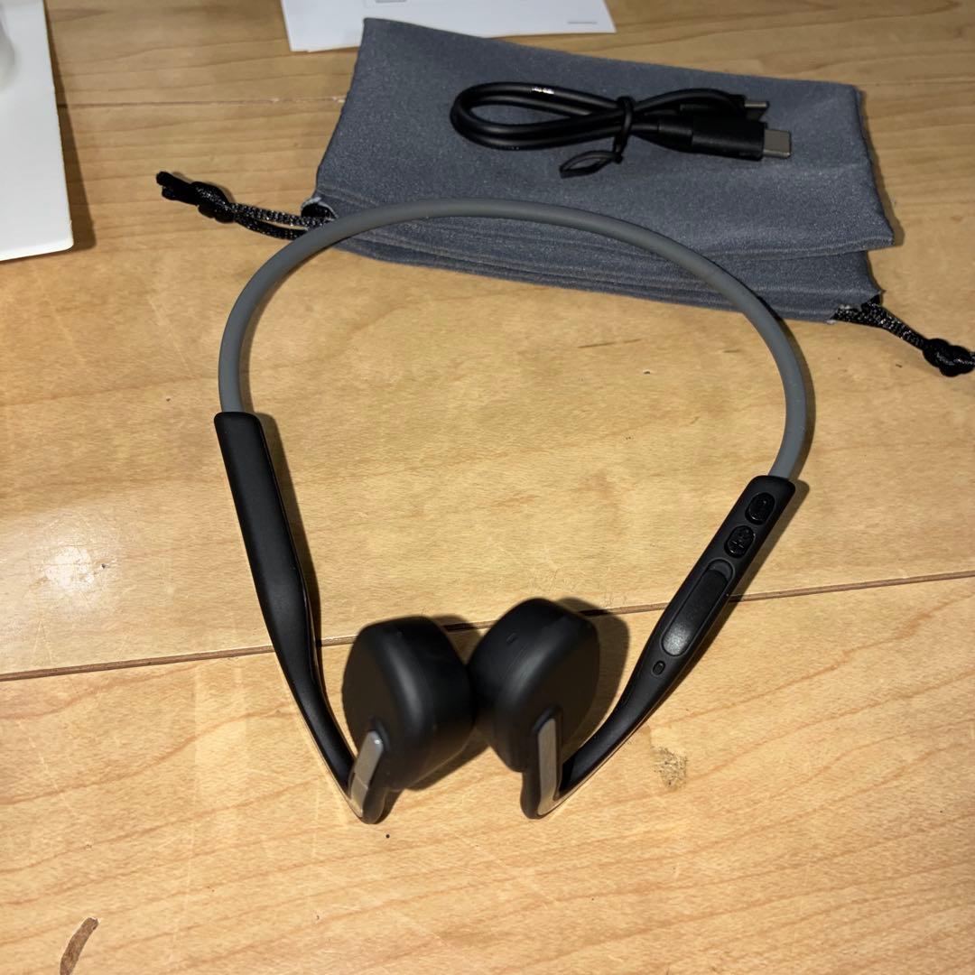 SHOKZ 骨伝導イヤホン グレー　OpenMove　Grey　S661