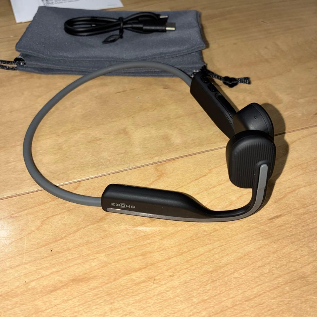 SHOKZ 骨伝導イヤホン グレー　OpenMove　Grey　S661
