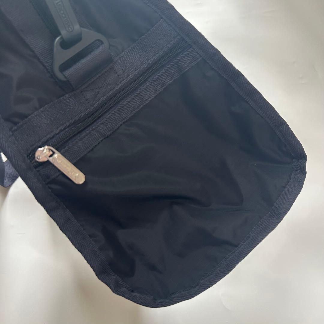 極美品✨　レスポートサック　ボストンバッグ　ダークネイビー　大容量　2way